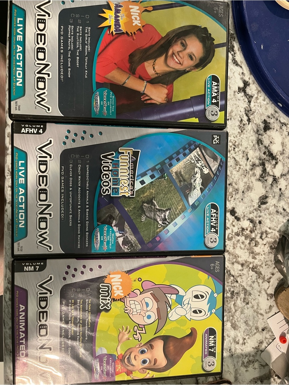VideoNow Live Action & Animated DVD Mix - Multi-Color Set